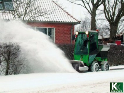 Snerydning i Holstebro og Mejdal